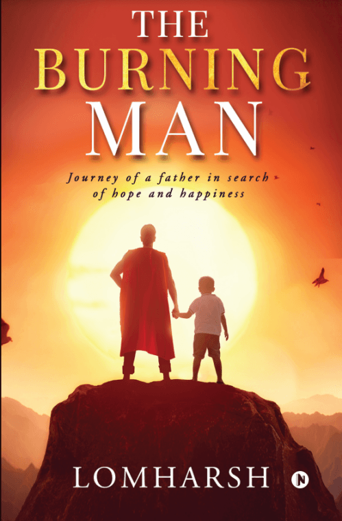 The Burning Man — Novel Official Cover